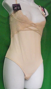NEW MAIDENFORM DM2003 Y4T ALLURING WEAR-YOUR-OWN-BRA ROMPER/BODYSUIT S - Picture 1 of 2