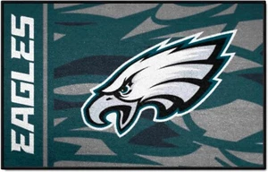 FANMATS NFL PHILADELPHIA EAGLES CAMO Starter Rug, tappetino iniziale NFL 19"x30" - Foto 1 di 1