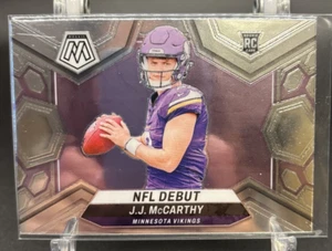2024 Panini Mosaic Football #275 NFL Debut J.J. McCarthy RC - Picture 1 of 2