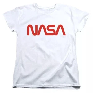 NASA "Worm Logo" Women's T-Shirt - Picture 1 of 3
