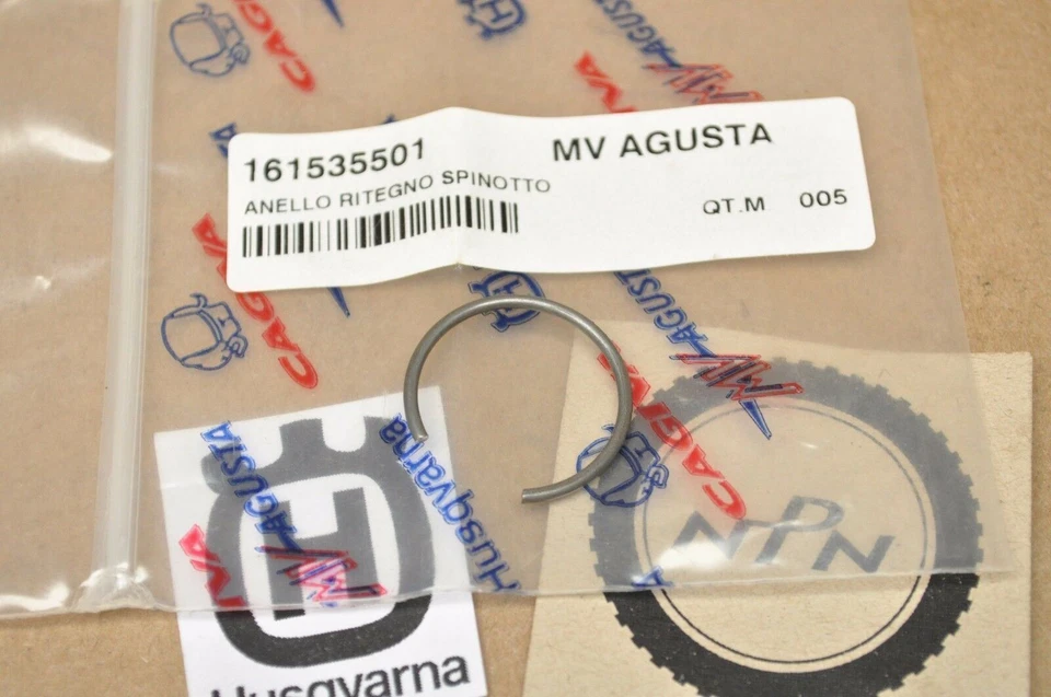 Nuevo de Lote Antiguo Husqvarna TC610 TC510 TC450 TE610 TE510 TE450 SMR570 SMR510 Pistón Circlip Foto 1 de 1