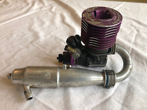 Novarossi 21 Plus 4+manifold, pipe, werks clutch and bell