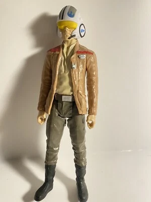 Figura de acción 2015 Star Wars Poe Dameron X-Wing Fighter Pilot The Force Awakens Foto 1 de 4