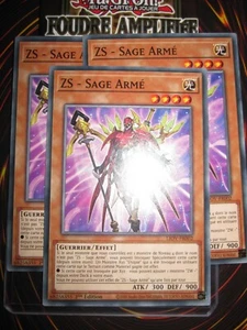 YU-GI-OH! PLAYSET (LOT DE 3) ZS SAGE ARME LIOV-FR002 NEUF EDITION 1 FRANCAIS - Picture 1 of 1