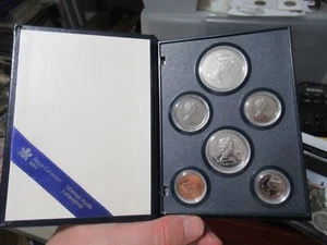 1987 Royal Canadian Mint Proof Set de 6 monedas Canadá - Imagen 1 de 8