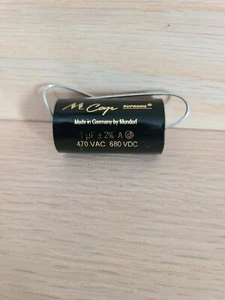 Mundorf MCap Supreme Capacitors 1.0uf 470VAC 680VDC Guitar Crossover Caps - Picture 1 of 2