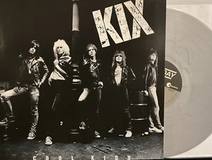 KIX   ~ Cool Kids LP 2023 Friday Music – FRM-80056 [180G Metallic Silver] EX/EX - Picture 1 of 6