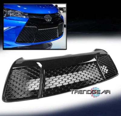PARA 2015 2016 2017 TOYOTA CAMRY SE XSE PARACHOQUES DELANTERO PARRILLA INFERIOR ABS NEGRO Foto 1 de 4