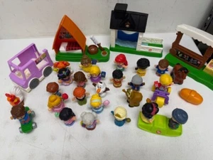 Little People Lot of 25 Figures + Accessories Disney Princess, Animals, Farm - Picture 1 of 9