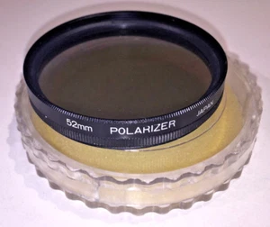 Filtro polarizador Cobra 52mm, con estuche, años 90 - Imagen 1 de 3