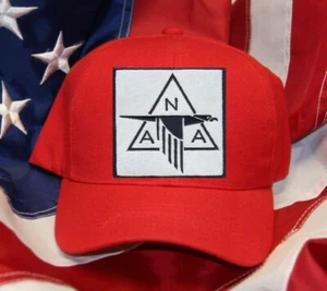 NAA NORTH AMERICAN AVIATION HAT PATCH CAP B25 P51 APOLLO X15 XB70 PIN T6 B1 WOW - Picture 1 of 18