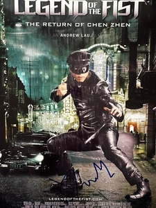 Donnie Yen signed Legend Of The Fist 8x10 Photo In Person Proof. Ipman - Picture 1 of 4