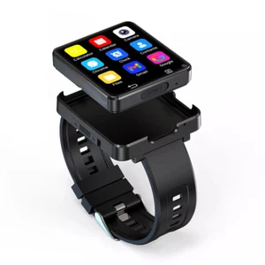 4G Smartwatch 3GB+32GB Android 11 Dual Camera Video Call Wristwatch for Men Boys - Picture 1 of 16