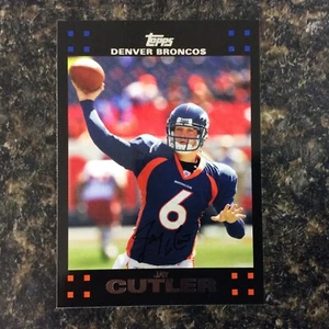 2007 Topps Football Cars #16 Jay Cutler Denver Broncos - Picture 1 of 2