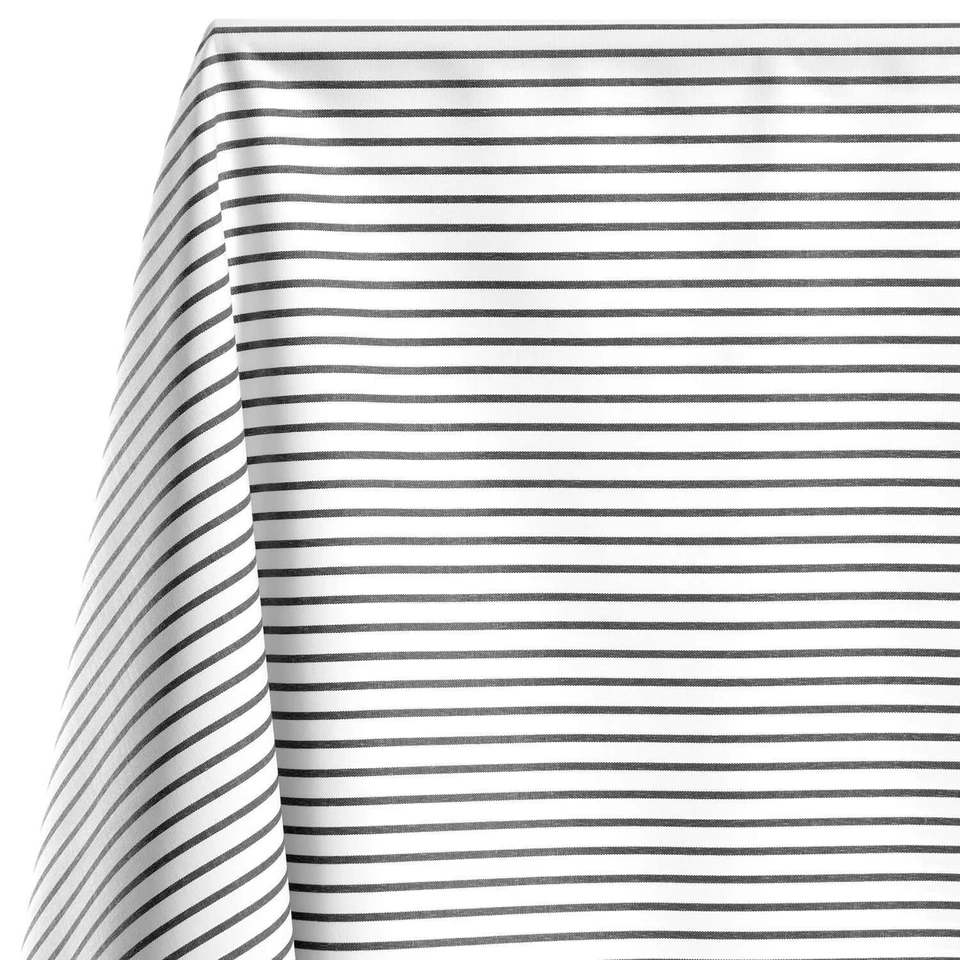 Tecido popeline listrado Suave 1/4" - 58/60" por jarda - Imagem 1 de 1