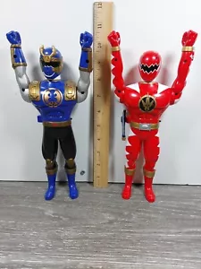 Walkie Talkie Time Force Rojo y Azul Power Rangers PROBADO - Imagen 1 de 10