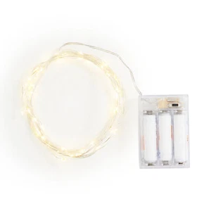 Catena Luminosa Micro LED, 5 Fili, con Timer 6/18 Ore, 45 LED - Foto 1 di 5