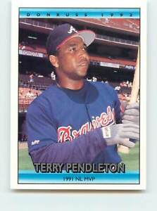 1992 Donruss #BC2 Terry Pendleton  Atlanta Braves
