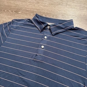 KJUS Polo Mens 54 XL Blue Active Stretch UPF Performance Golf Wicking Fitted - Picture 1 of 10