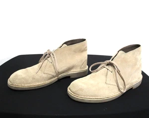 Clarks beige Wildleder Chukka Wüste Stiefel Herren Größe 8 - Bild 1 von 10