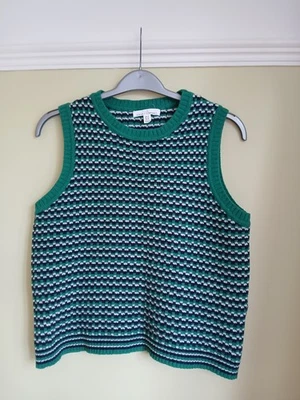 Seasalt 'Wall Penny Vest' - Size 14 - 80% Wool - Image 1 of 4