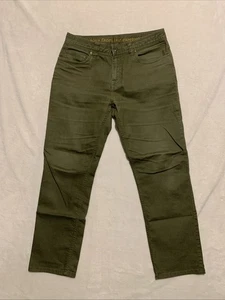PrAna Hose Herren 32x30 Slim Fit Chino Freizeit Outdoor Army Grün - Bild 1 von 6
