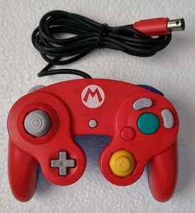 Mario GameCube Controller Red & Blue Club Nintendo -Tested- Nintendo GC Japan - Picture 1 of 10
