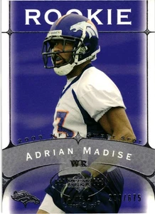 2003 Upper Deck Sweet Spot - Rookie Adrian Madise #222 /675 (RC) - Picture 1 of 2