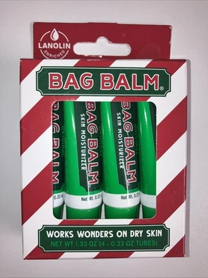 Bolsa Bálsamo Hidratante Labial Paquete de 4 - Caja de regalo - cada tubo 0,33 oz Foto 1 de 2