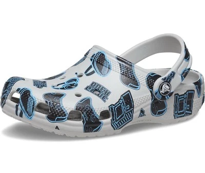 Zueco Crocs Unisex-Niño Clásico Gráfico, Juego Sobre la Atmósfera, 8 EE. UU. Niño Pequeño Foto 1 de 4