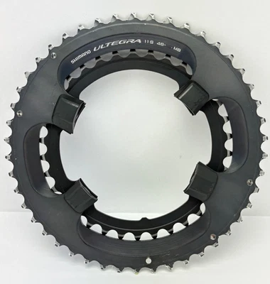 Juego de platos usados Shimano Ultegra FC-6800 11 velocidades 46/*34*T con pernos y tapas Foto 1 de 4