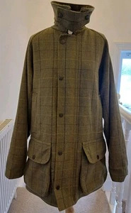 Alan Paine Tweed Field Jacket Men's Size XL Excellent Condition Khaki. B153 - Picture 1 of 21