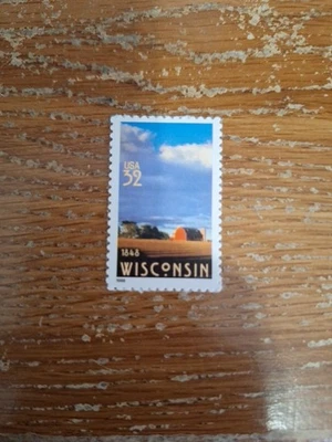 U. S. Stamps SC 3206 Winconsin Statehood MNH 1998 - Image 1 of 2