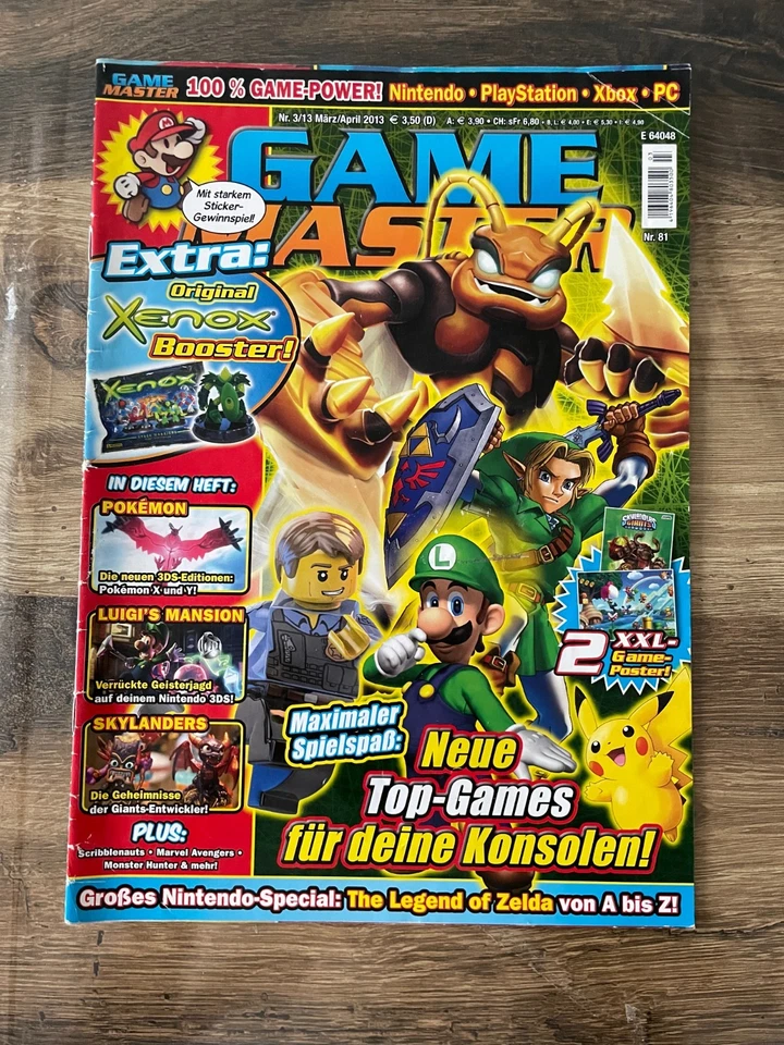 Game Master Magazin Heft Nr. 3/13 – März/April 2013, Sammlerstück - Bild 1 von 2