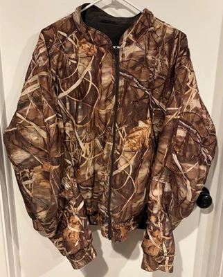 Vintage Cabelas Reversible Full Zip Jacket Advantage Max-4 HD Camo SZ XL - Image 1 of 4