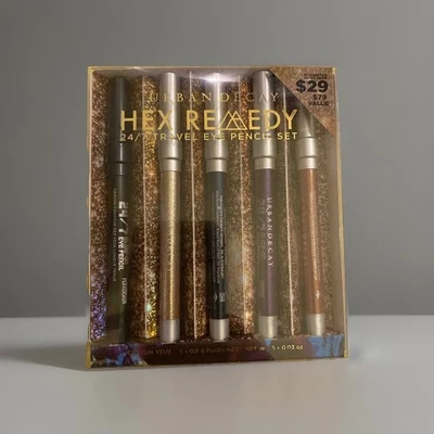 Urban Decay UD *Hex Remedy 24/7 Travel Set* ~DISCONTINUED COLORS~ STARFIRE ~NIB~ - Image 1 of 2