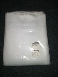 PONY DANCE Double Layers 100% Blackout Layered Draperies 52"x63" Black White - Picture 1 of 8
