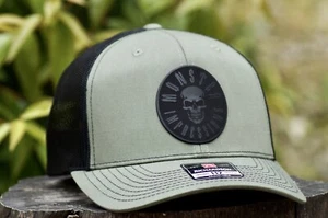 Richardson 112 Baseball Trucker Hat Adjustable Mesh Custom Limited Army Green - Picture 1 of 20