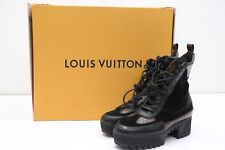 Louis Vuitton Laureate Platform Desert Boot BLACK. Size 37.5