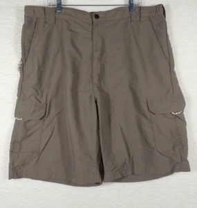 Pantalones Cortos Carga Wrangler Gris/Oliva Oscura Talla 40 Nylon 15.5 pulgadas Elevación Nylon Senderismo - Imagen 1 de 8