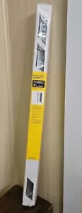 Everbilt Bi-Fold Door Hardware Set 30” Smooth and Quiet Track Steel in White - Picture 1 of 7