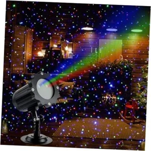 Christmas Light Projector, 3 Color Firefly Laser Lights with Remote 1-Pack - Picture 1 of 8