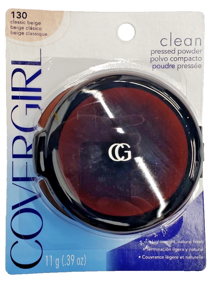 NEW CoverGirl CLEAN pressed powder- 130 CLASSIC BEIGE - Image 1 of 1