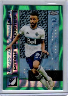 2022 Topps Chrome MLS - Pitch Prodigies #16 Caio Alexandre (RC) /299 Short Print - Image 1 of 2