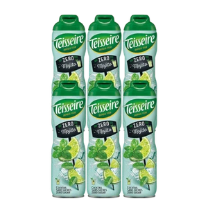 Teisseire Zero Sirup Mojito, zuckerfrei, 0,6L, 6er Pack - Bild 1 von 1