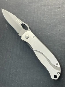 CRKT 6480 Pazoda Folding Pocket Knife Gray Plain Edge Frame Lock! - Picture 1 of 14