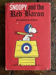 Snoopy and the Red Baron Charles M. Schulz 1967 3rd Edition Dust Jacket - Picture 1 of 5