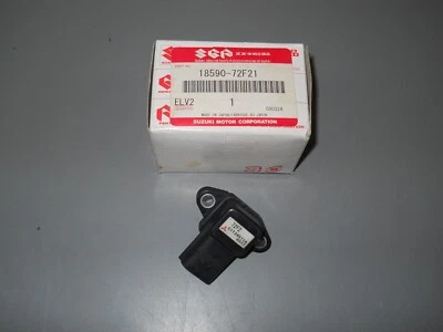 Sensor de presión absoluta colector Suzuki MAP 18590-72F21 OEM NOS Foto 1 de 4
