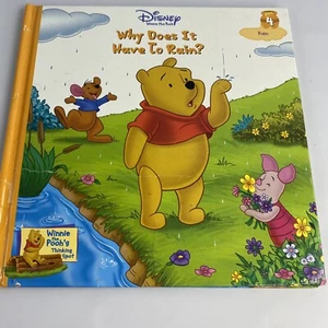 DISNEY WINNIE THE POOH-WHY DOES IT HAVE TO RAIN? Book 4 RAIN. - Picture 1 of 4