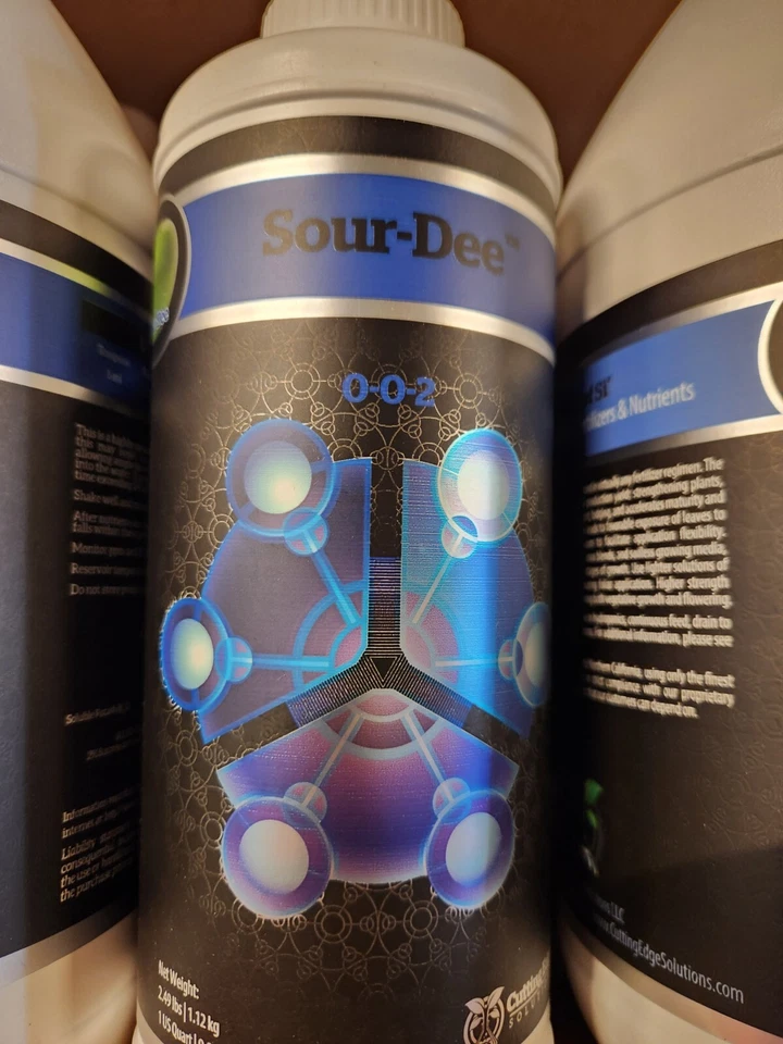 Cutting Edge Sour Dee - Potasio y carbohidratos - Hidropónico Hogar Jardín Foto 1 de 1